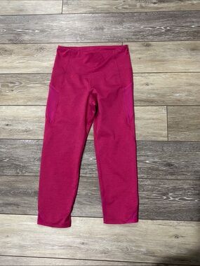 Old Navy Fuchsia Pink Cropped Leggings
